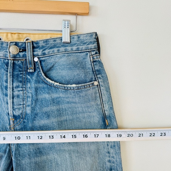 Rag & Bone Maya High Rise Denim Jeans Straight Leg Blue 26 Ankle Casual Luxury - Picture 12 of 13